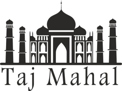 Sticker muraux Taj Mahal Inde - Stickers Monuments