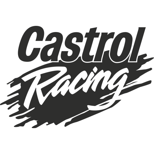 Sticker Logo Castrol Racing - ref.12297 | MPA Déco