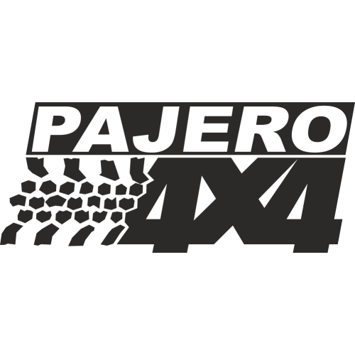 Logo 4x4 Pajero - ref.7395 | MPA Déco