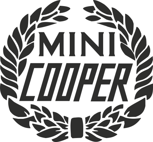 Sticker Pare soleil Mini Cooper - Autocollant Voiture